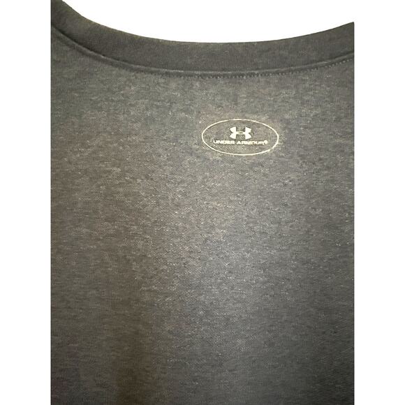 Under Armour Long Sleeve Shirt Blue Grey Heather - Picture 3 of 7